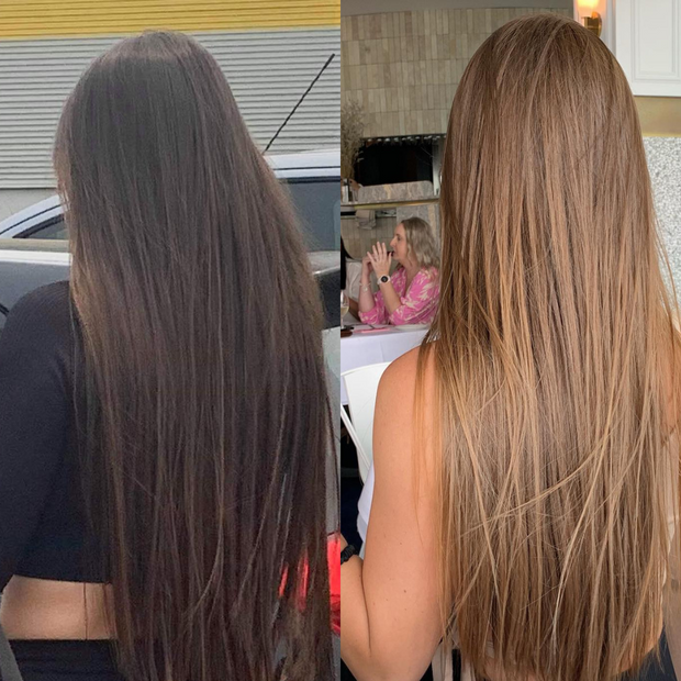 Natural Hair Lightener Non Damaging Heat Activated Hair